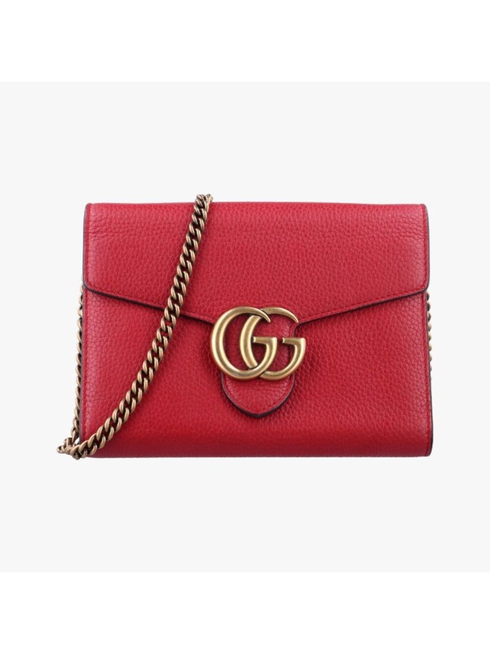 Gucci GG Marmont Red Leather
